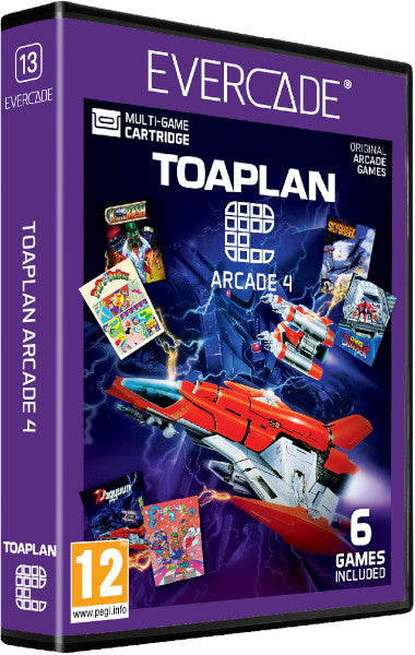EVERCADE TOAPLAN ARCADE 4 EVERCADE TOAPLAN ARCADE 4